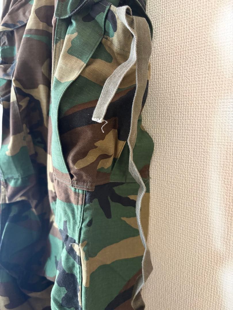80s/実物米軍Mー65ウッドランドカモ/放出品