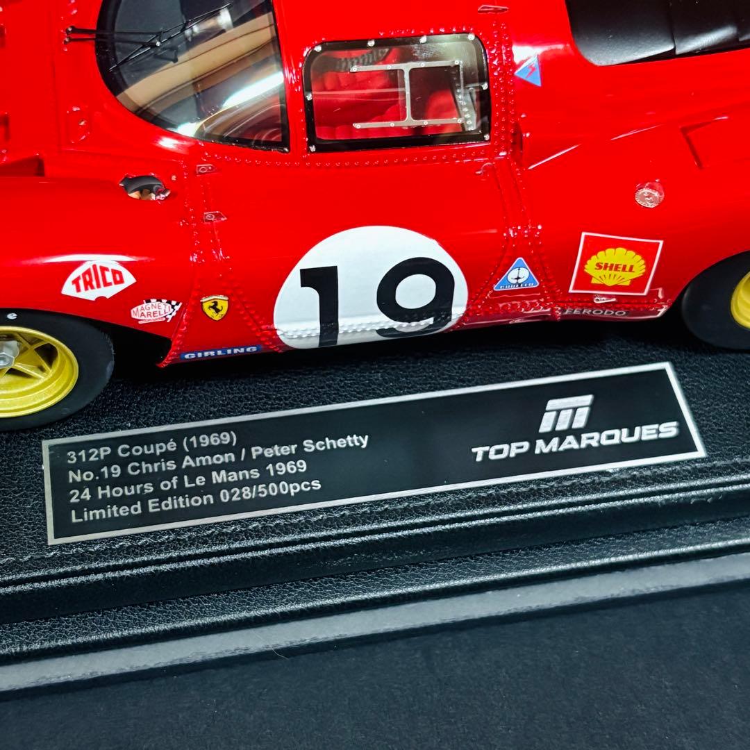カスタム品 1/18 TOPMARQUES フェラーリ 312P Le Mans