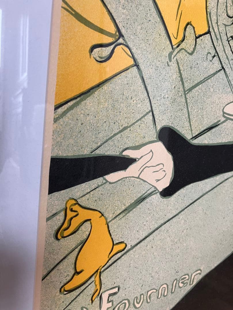 ロートレック　アートポスター　Divan Japonais リトグラフ作品