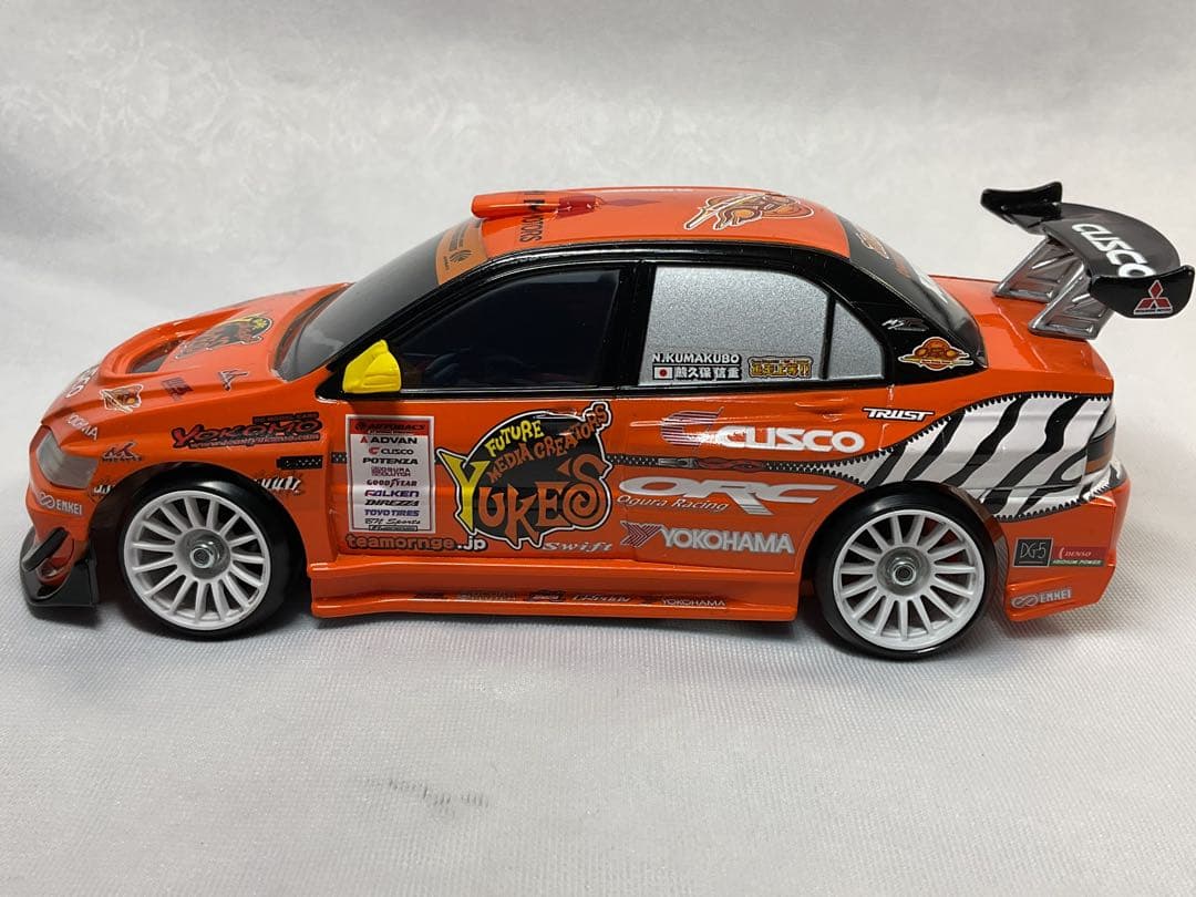 京商　ミニッツスポーツ　AWD FHS2.4G基盤 ランエボ熊久保仕様ボディ希少