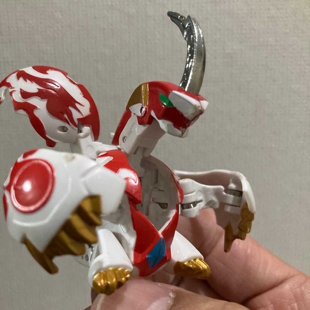 爆丸　バクガン 天ライズデッキ　3体、バトルカードセット