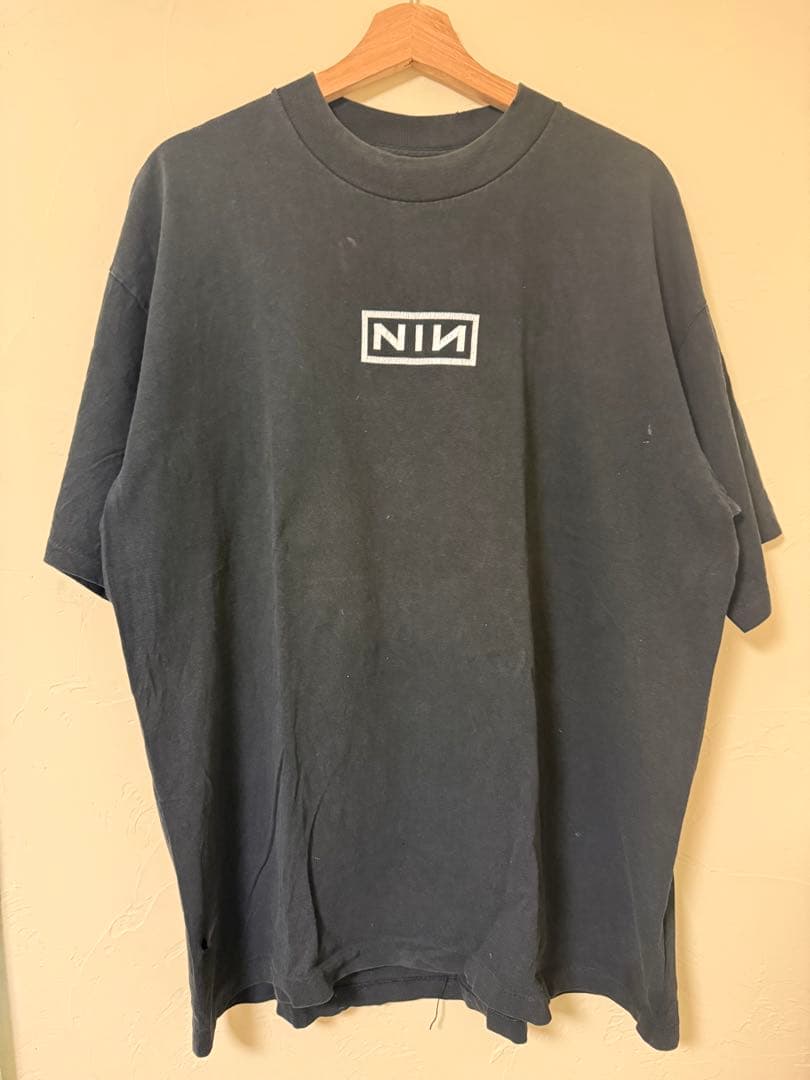 Nine inch nails Box logo Tシャツ　ボロ