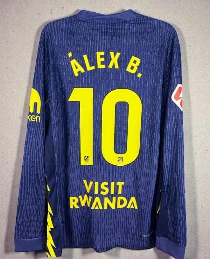 25/26 アトレティコ・マドリード アウェイ #10 アレックス・バエナ 長袖