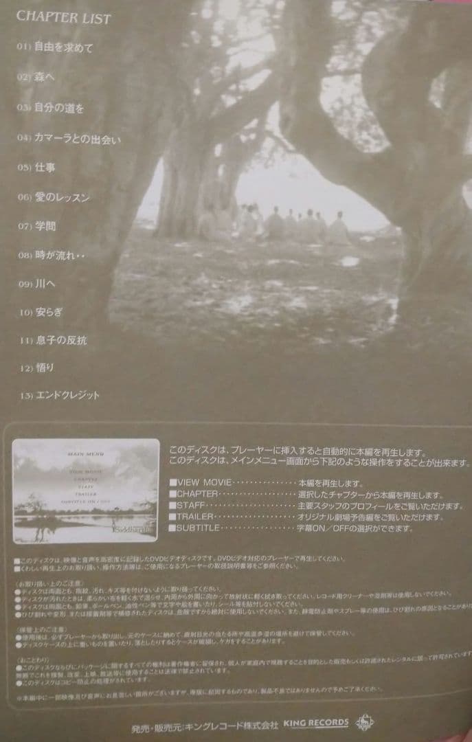 （至宝） 映画『シッダールタ』DVD＋小説＋アート付