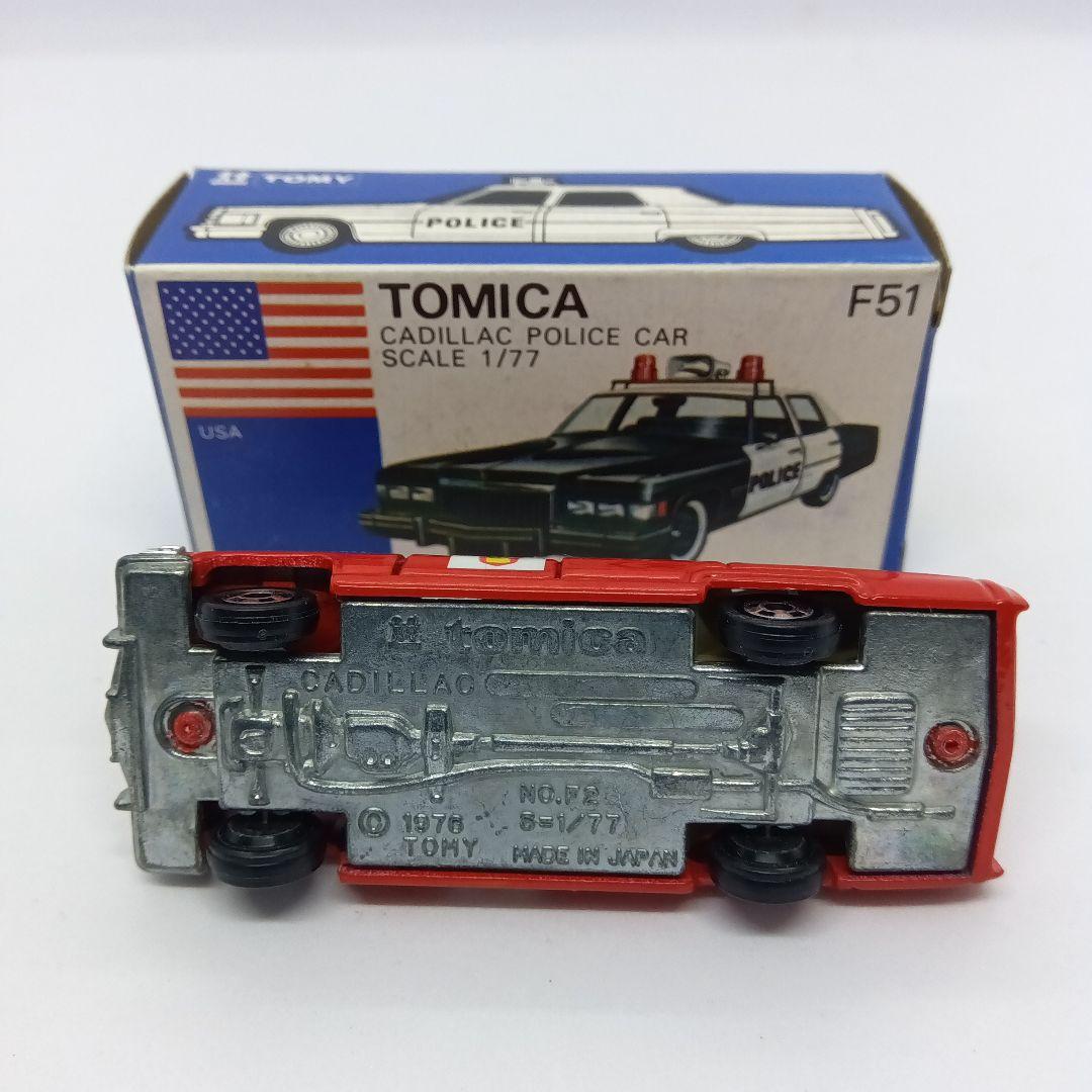 トミカ 青箱 日本製 F51 キャデラックポリスカー C MINNESOTA