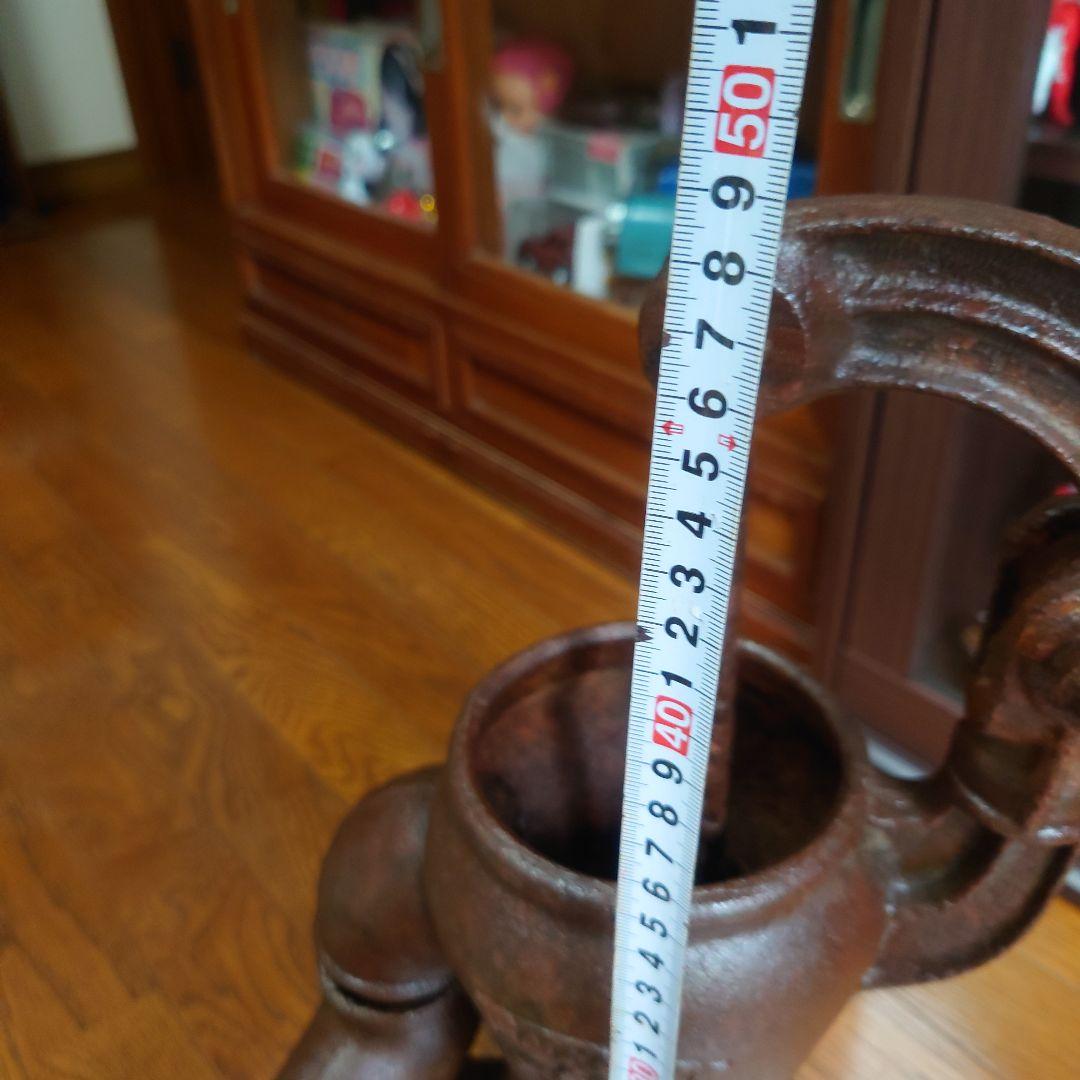 古道具　希少　サクラマーク川本式　手押ポンプ　昭和中期