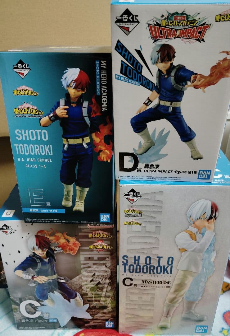 僕のヒーローアカデミア　轟焦凍　フィギュアセット