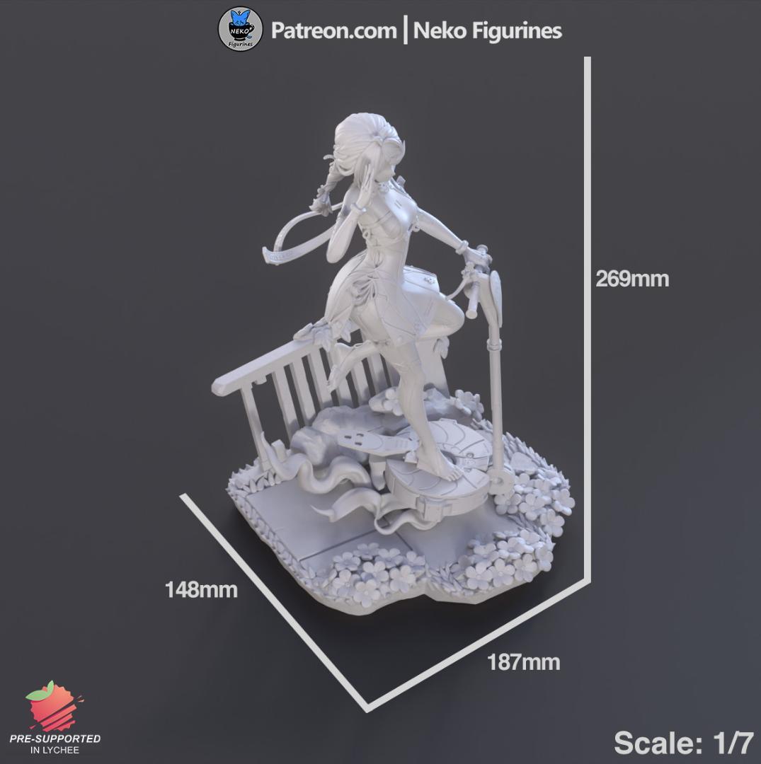 1/7正規品ガレージキット ゼンゼロ シード / 未塗装未組立