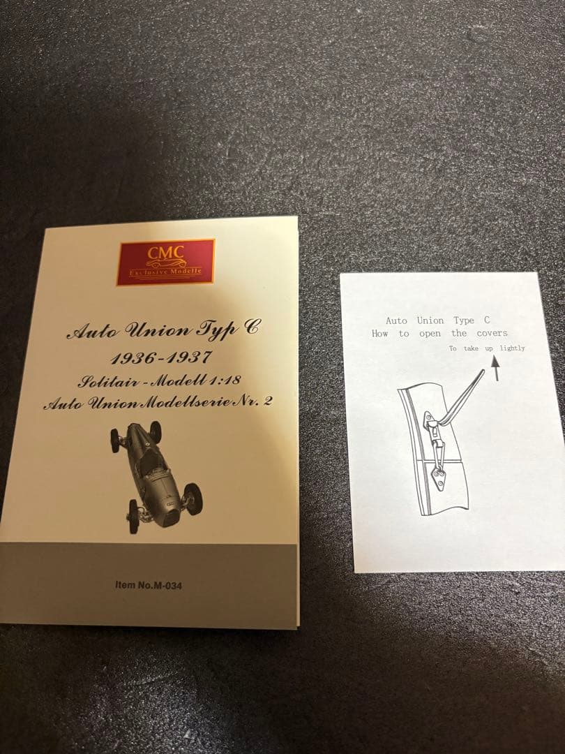 CMC 1/18 Auto Union Typ C 1936-1937 訳あり