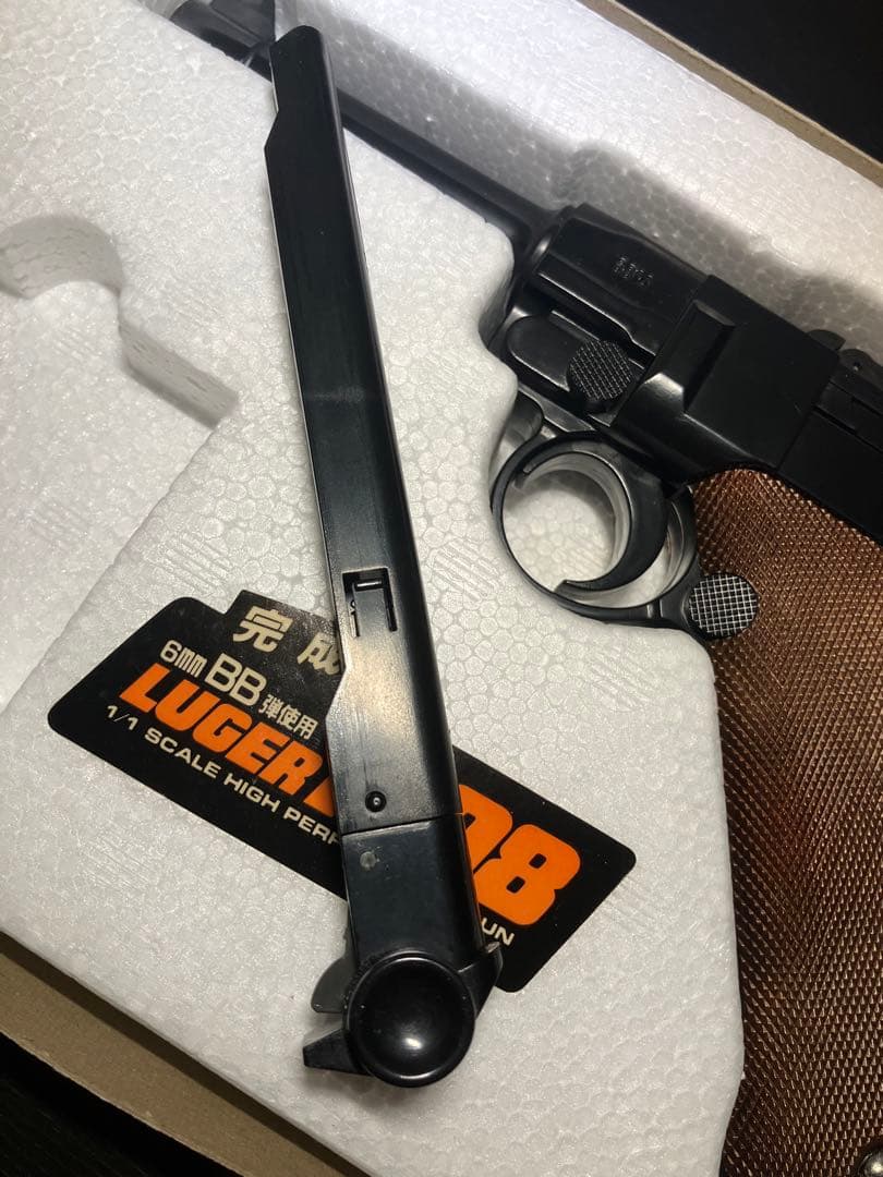美品　東京マルイ　ルガーP08