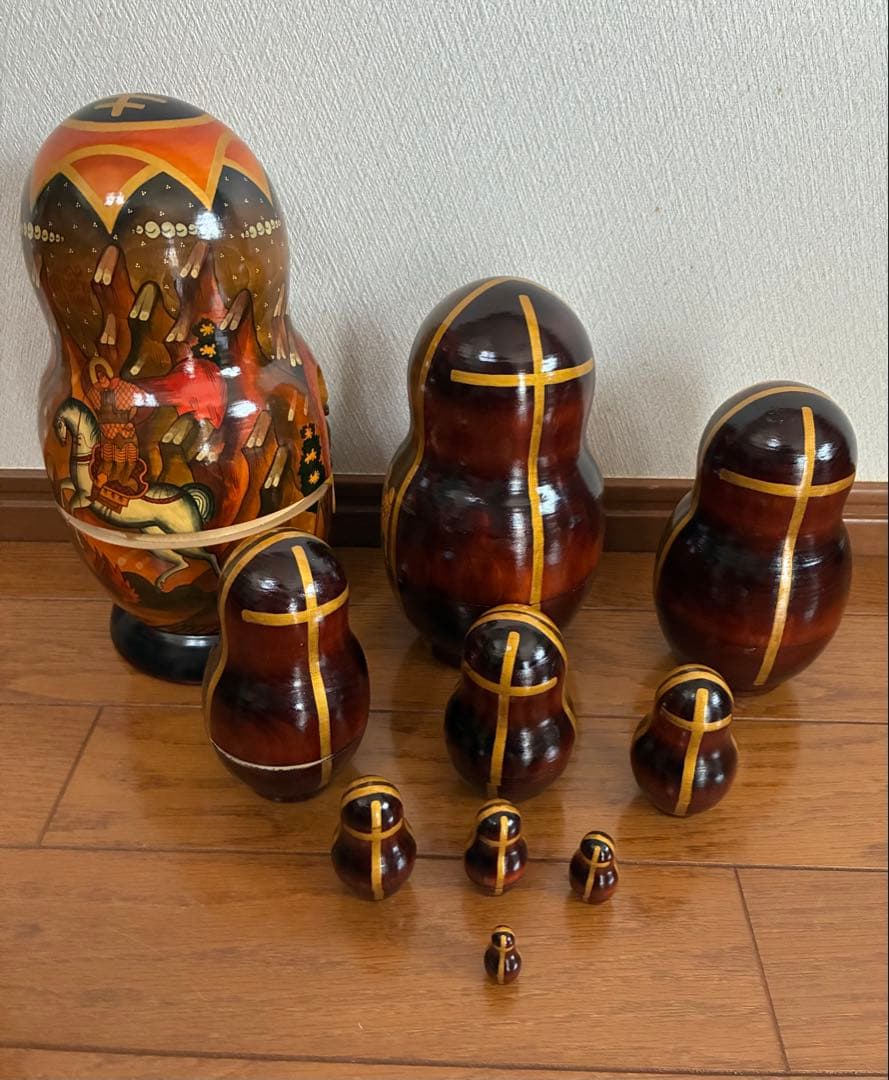 ロシア正教会マトリョーシカ 聖母子像