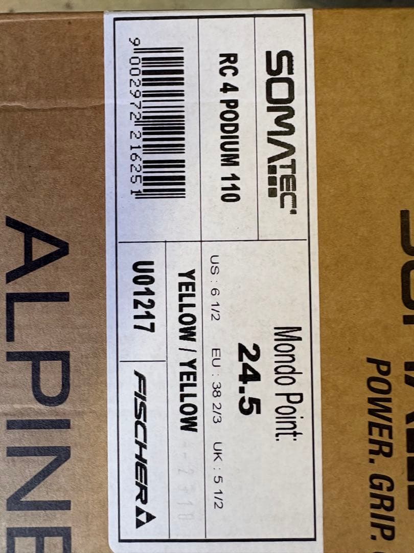 新品未使用保管品 フィッシャー Fisher RC4 PODIUM 110