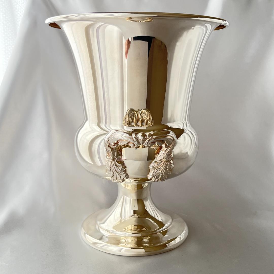 【Galleon】 ワインクーラー / シャンパンホルダー【シルバープレート】