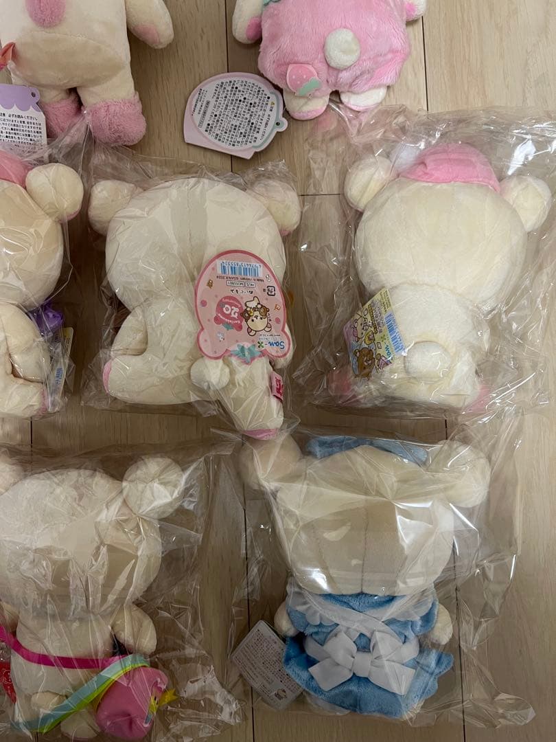 コリラックマ　タグ付きぬいぐるみ　10点セット