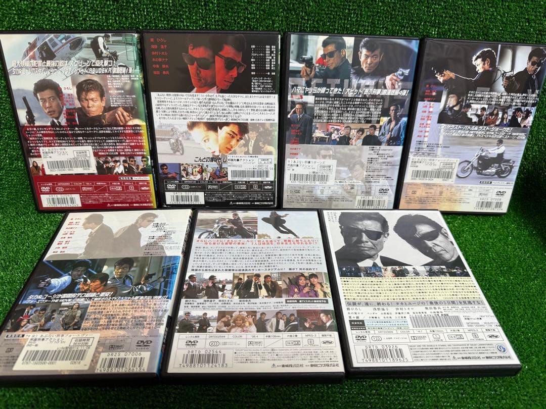 【邦画・DVD】あぶない刑事・全7巻セット(主演・館ひろし・柴田恭兵)