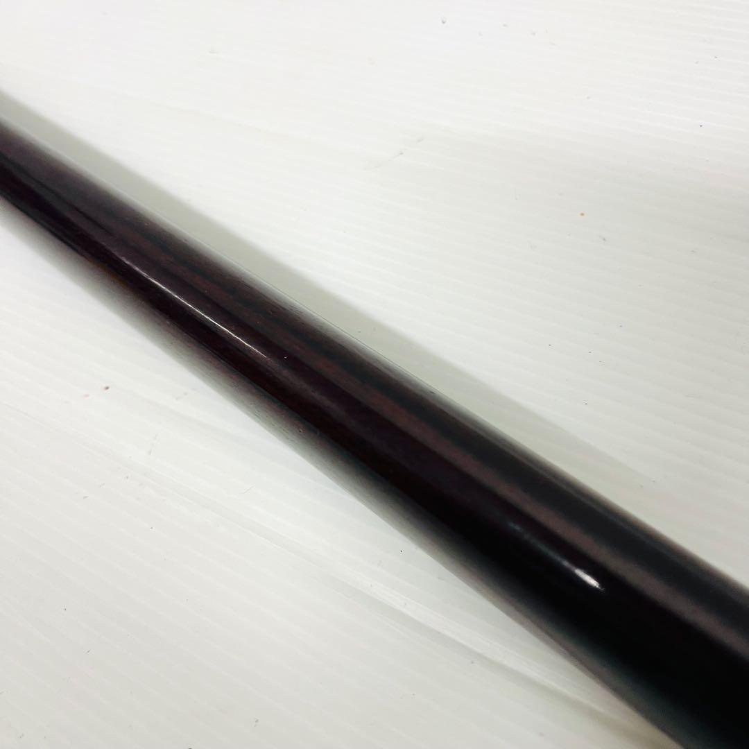 三味線　ハードケース付　紅木 綾杉胴 金細