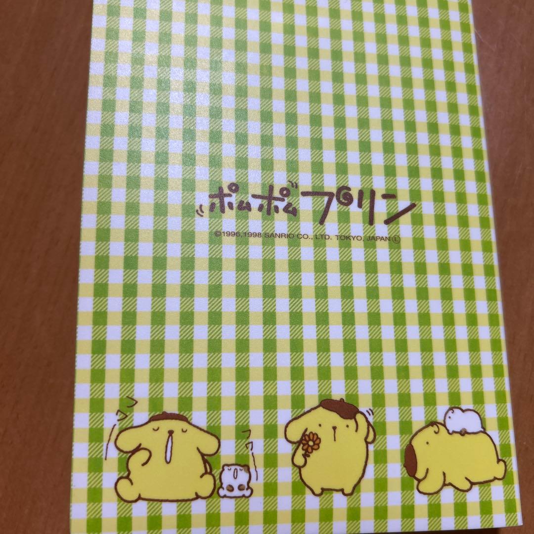 ポムポムプリン カードホルダー1996年製　当時物1990年代　平成レトロ