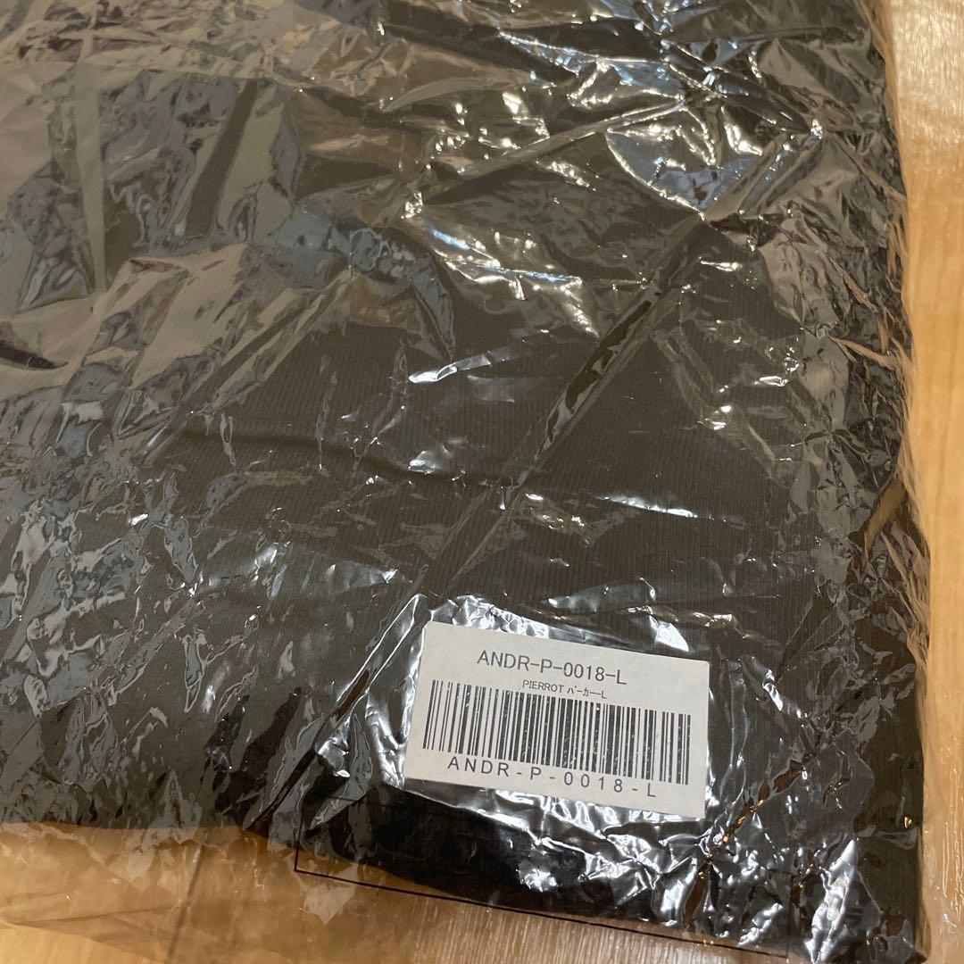 PIERROT アンドロジナス フード付きパーカー Lサイズ