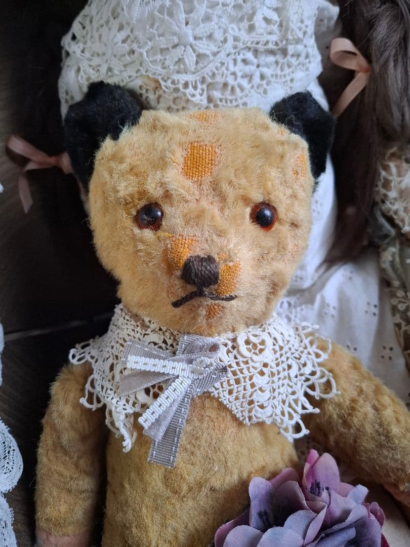アンティーク★テディベア★スーティ★くま★クマ★ぬいぐるみ★ビスクドール