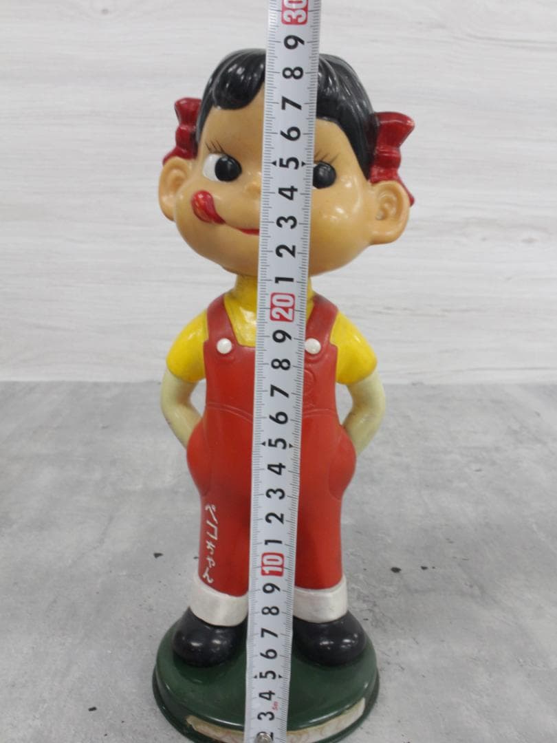 ▲不二家 ペコちゃん 首振り人形 昭和レトロ ヴィンテージ品