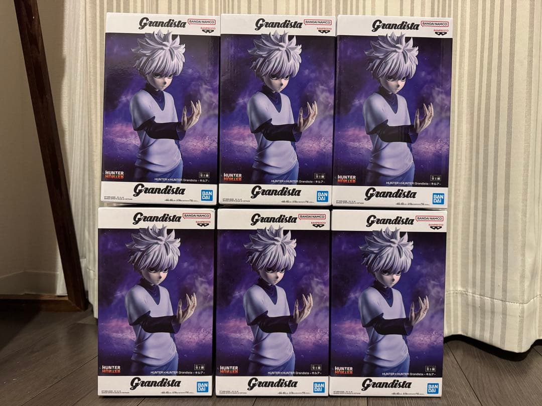 【未開封・ダンボール発送】HUNTER×HUNTER キルア 6個セット
