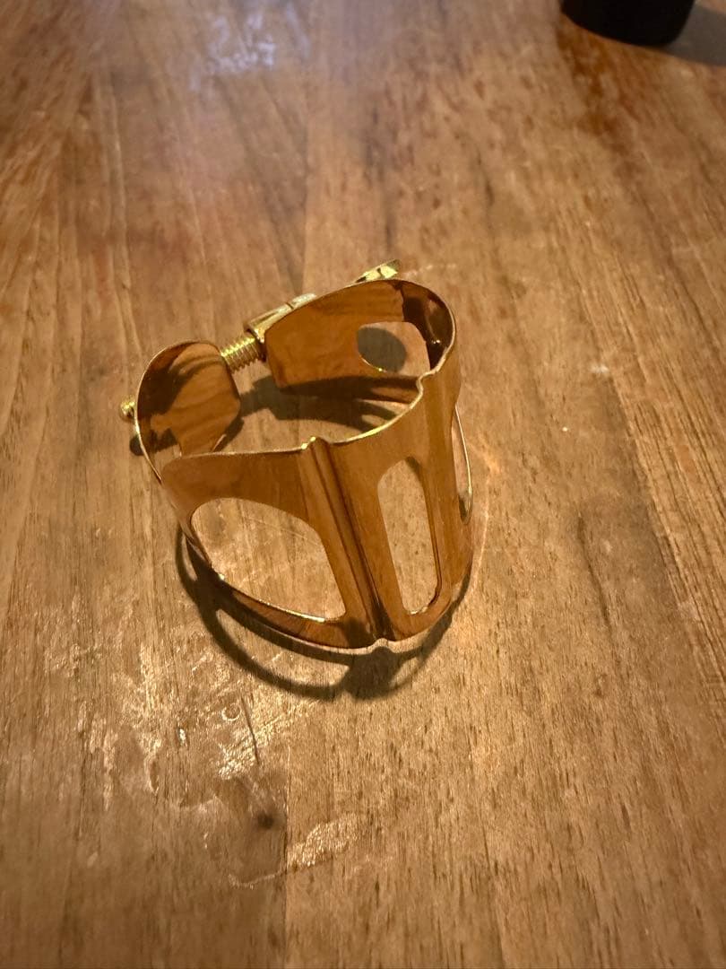 BG L40 テナーサックス リガチャー ゴールドラッカー