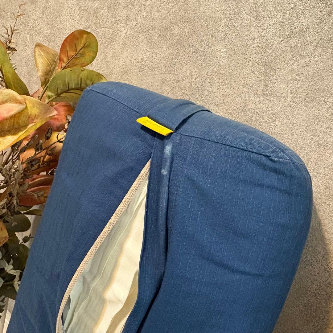 【送料込】ヨガワークス ボルスター ダークブルー Yogaworks