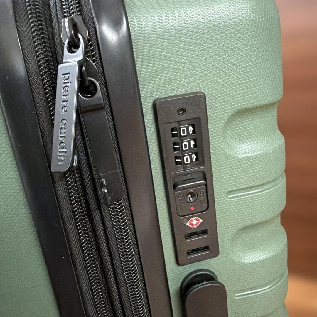 ⭐️美品pierre cardin グリーンキャリーカート今年モデル