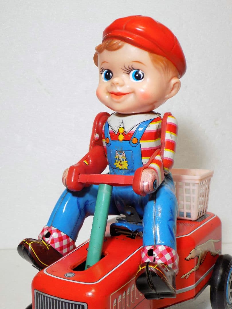 ✨️マスダヤ ブリキ　電動【ちびっこ HAND CAR 】☆動作品