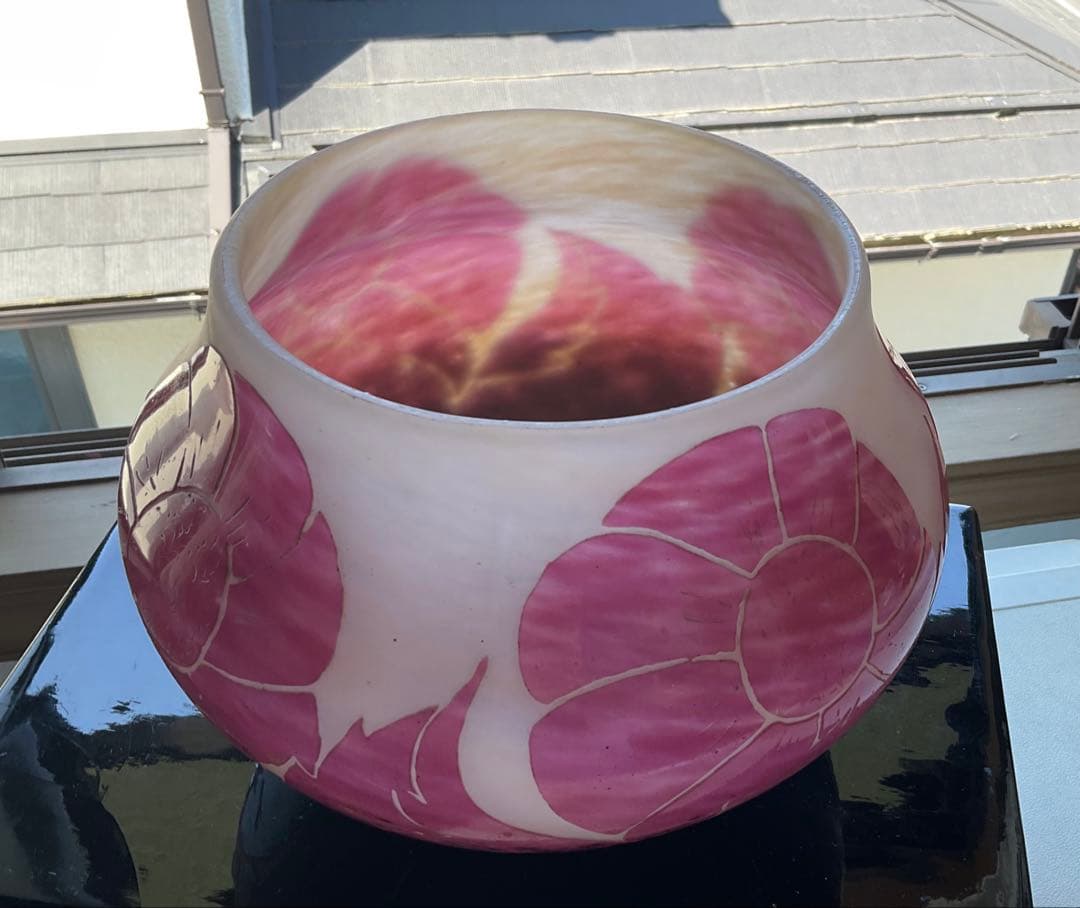 「Dugue/デュゲ」Art Deco Vase1930年台(France)