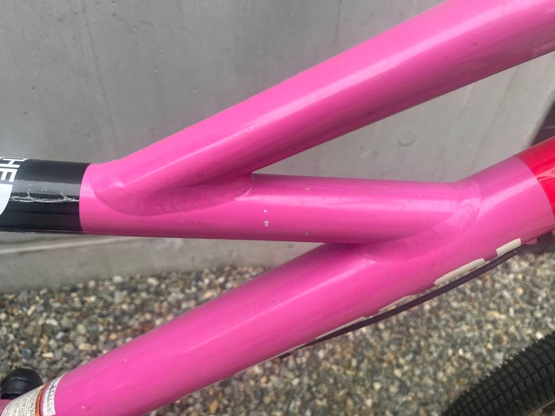 キャノンデールフーリガン9 サクラピンク油圧ブレーキ他カスタム多数
