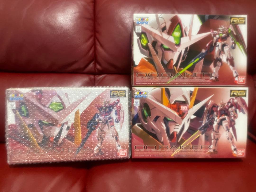 3点セット　RG GUNDAM EXIA ガンプラEXPO限定品