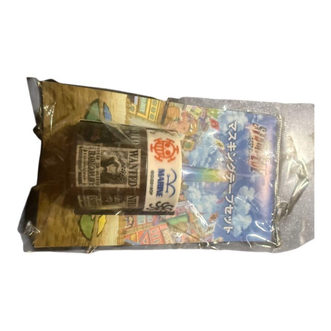 ONEPIECESTAMPEDEスポーツタオルストラップ マステ缶バッチセット