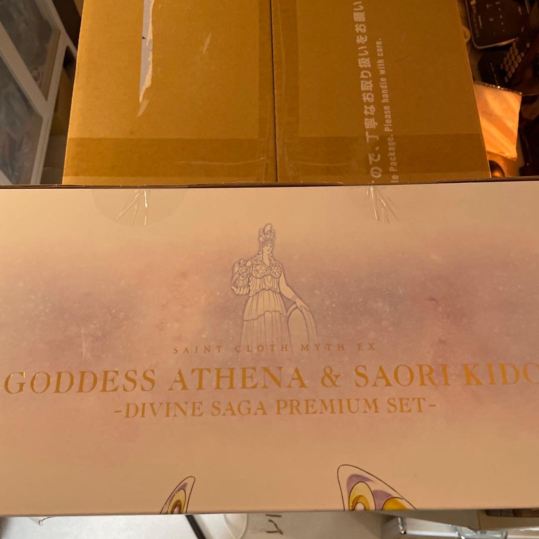 絶版　聖闘士聖衣神話EX 女神アテナ＆城戸沙織 ディバインサーガプレミアムセット