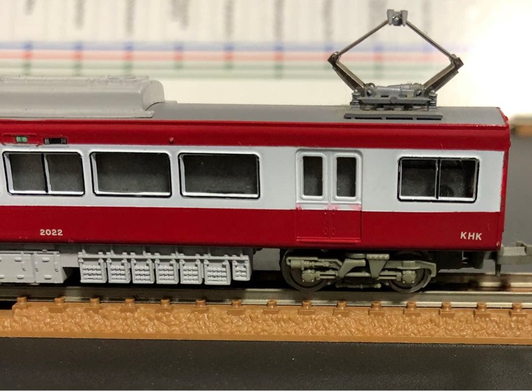 管理番号1634 京急2000形2扉車 Nゲージ未塗装キット組立品4両