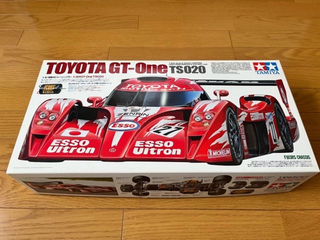 TOYOTA GT-One TS020 ラジコンカーキット　オプションパーツ付