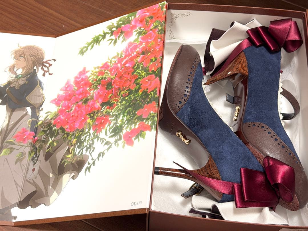 付属品完備 ヴァイオレットエヴァーガーデン マイラクラシック パンプスセット