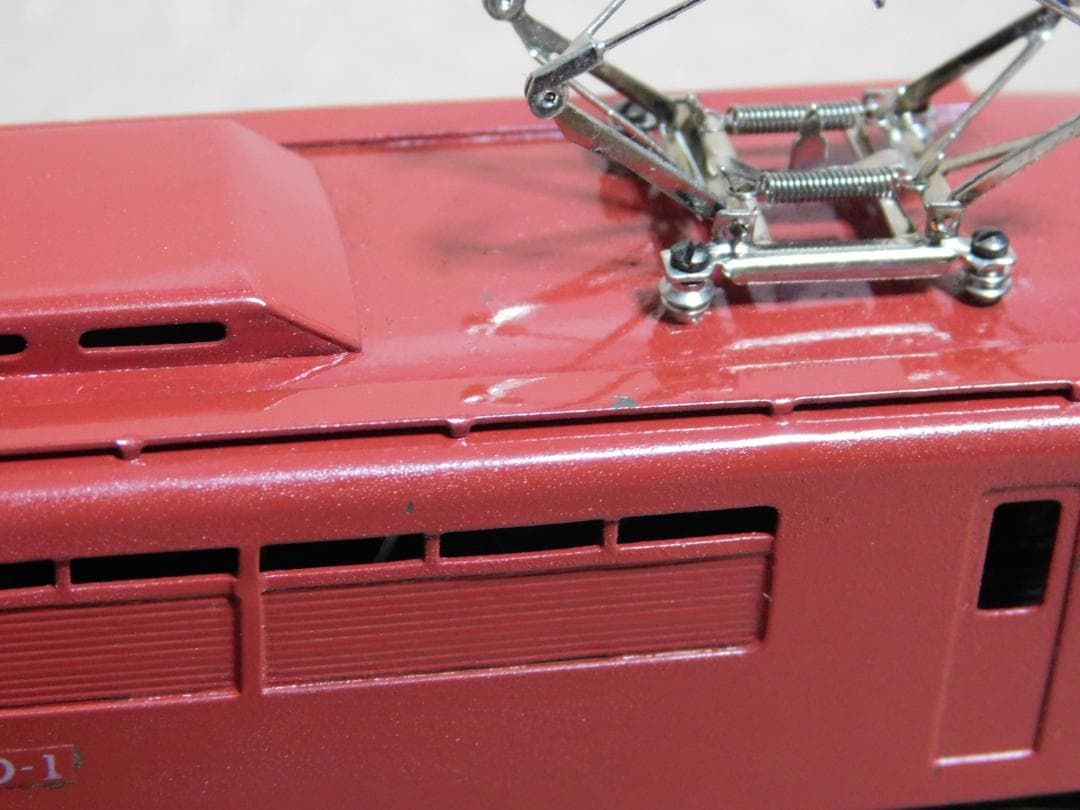 ＫＴＭ　カツミ模型店　ＨＯゲージ　ＥD１００　自由形電気機関車（昭和４０年代製）