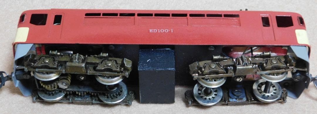 ＫＴＭ　カツミ模型店　ＨＯゲージ　ＥD１００　自由形電気機関車（昭和４０年代製）