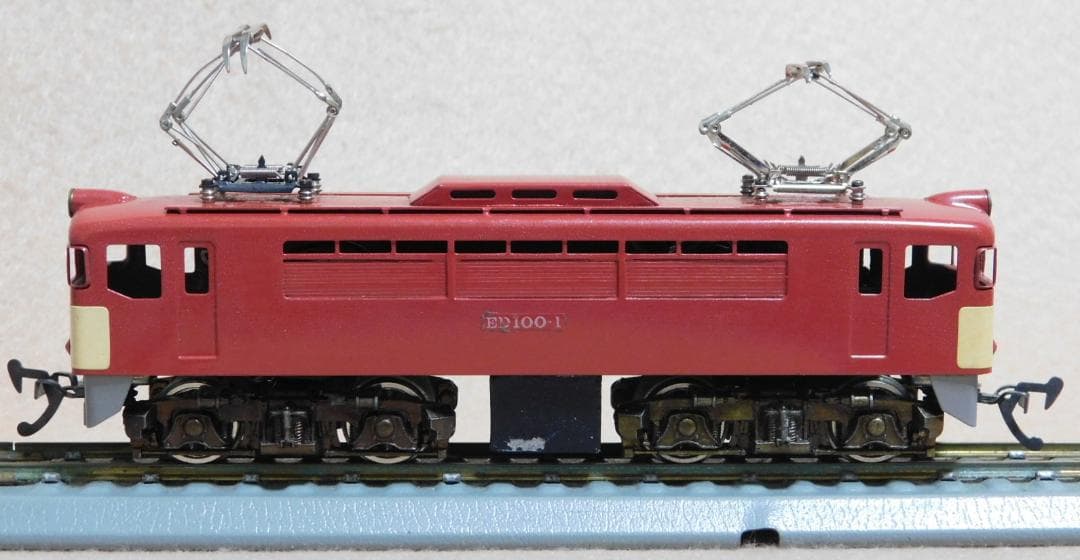 ＫＴＭ　カツミ模型店　ＨＯゲージ　ＥD１００　自由形電気機関車（昭和４０年代製）