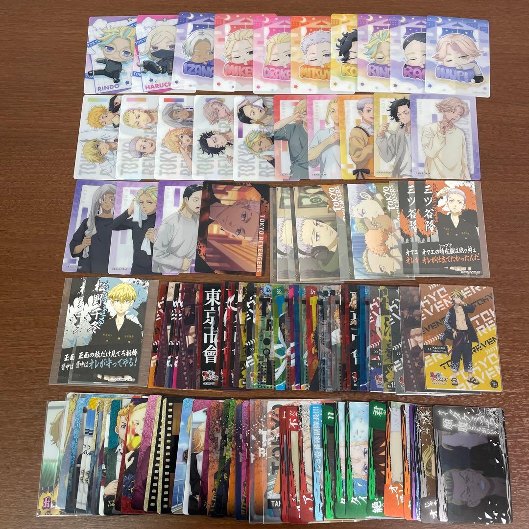 ❶①東京リベンジャーズ 色紙 缶バッジ 特典 ポストカード グッズまとめ売り