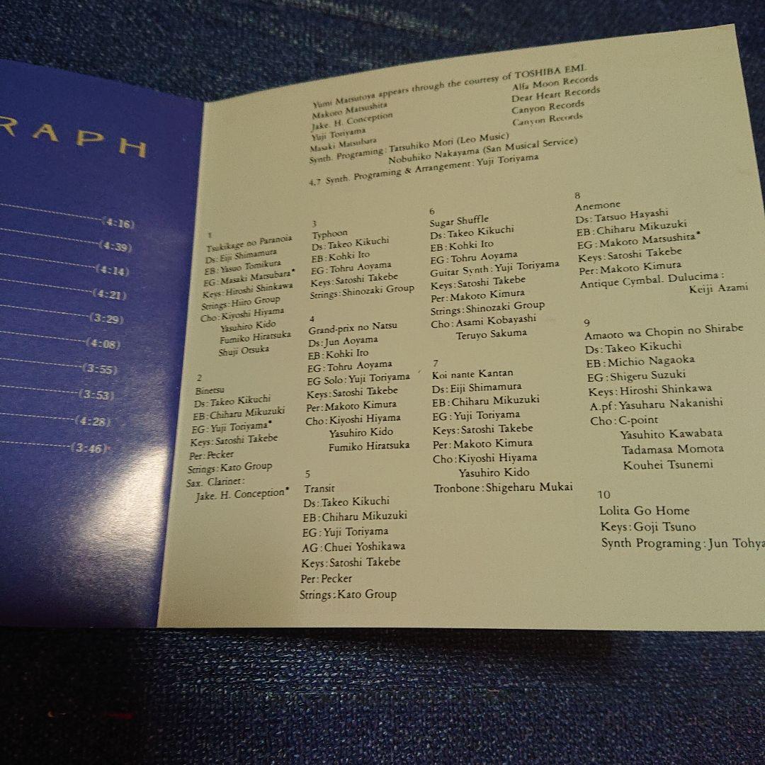 小林麻美 .CRYPTOGRAPH ～愛の暗号 シティポップ 邦楽CD 帯付き