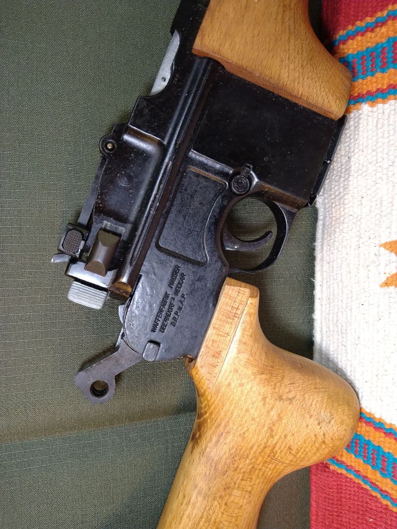 激レア美品！ハドソン製　モーゼルカービン　木製ストック　モデルガン！