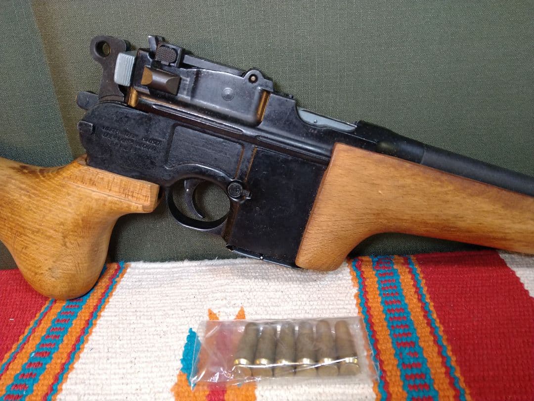 激レア美品！ハドソン製　モーゼルカービン　木製ストック　モデルガン！