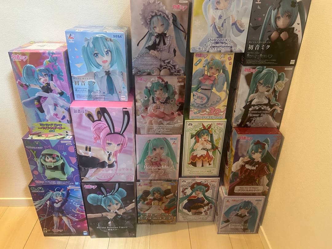 初音ミク　プライズ　フィギュア　まとめ売り