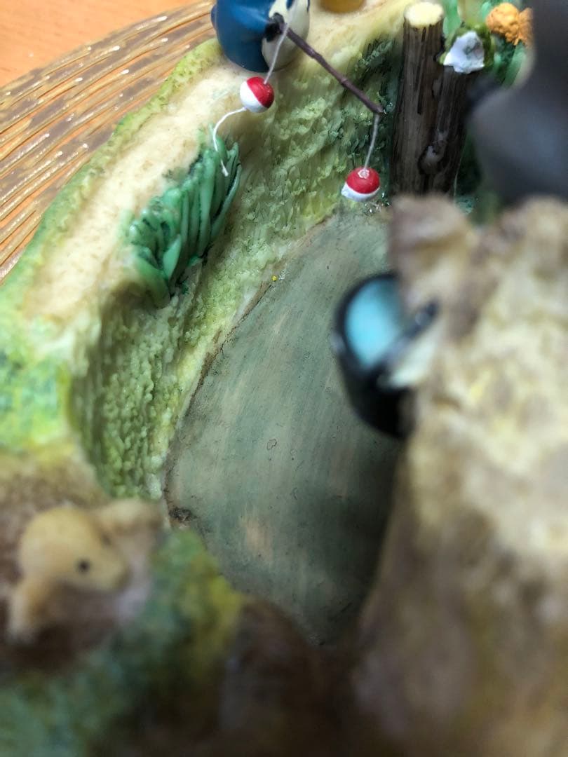 ジブリ となりのトトロ ミニウォーターガーデン 釣りに行こう (ジャンク扱い)