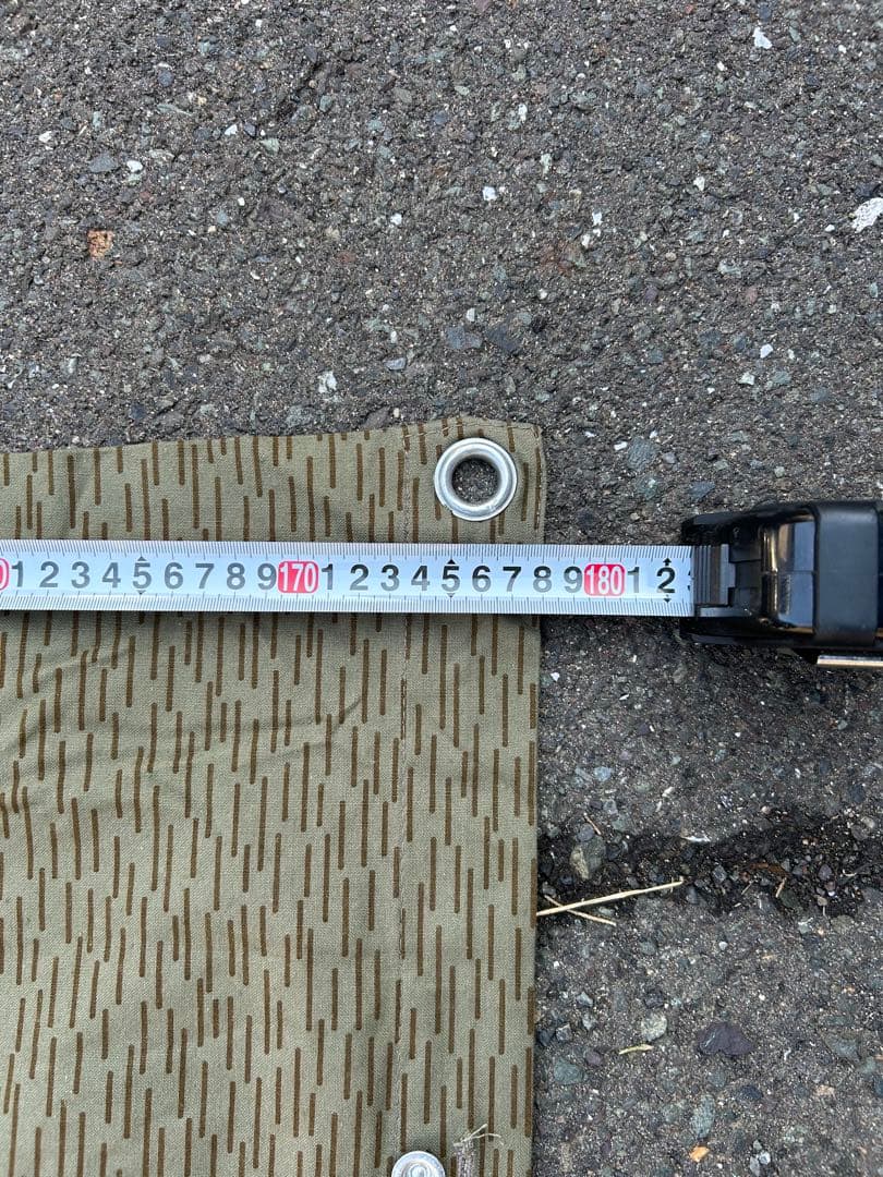 NVA　東ドイツ軍幕　テントシート　1枚