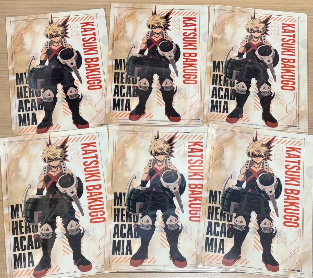 僕のヒーローアカデミア ヒロアカ クリアファイル まとめ売り　新規ビジュアル