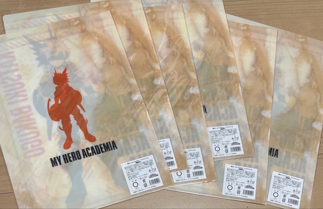 僕のヒーローアカデミア ヒロアカ クリアファイル まとめ売り　新規ビジュアル