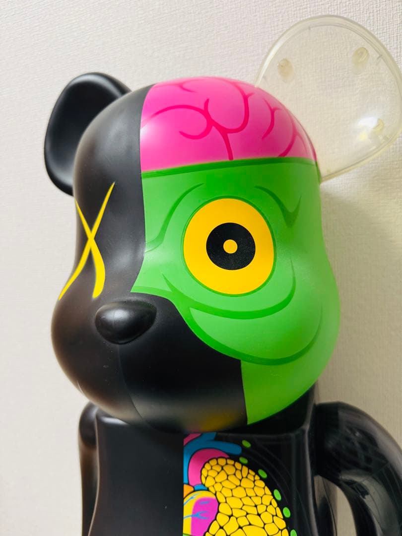 正規品　BE@RBRICK ベアブリック KAWS 人体模型　1000％ カウズ